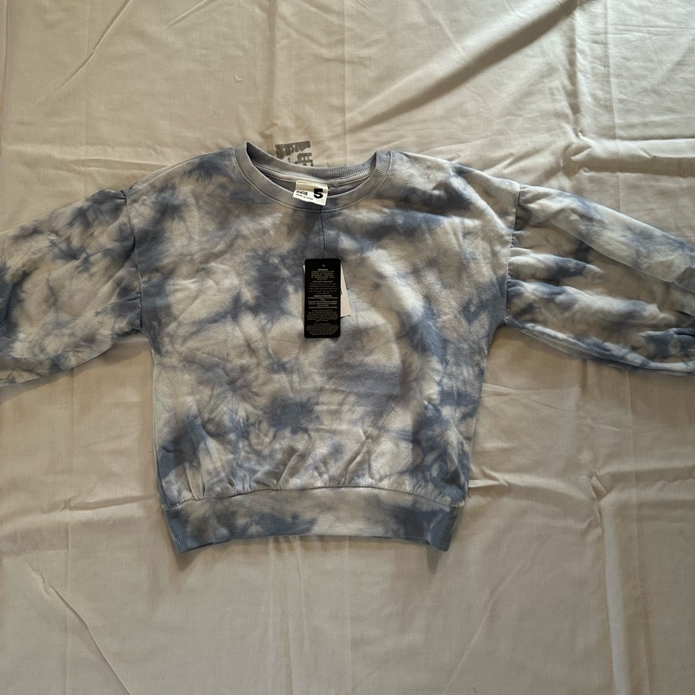 Tie dye sweater kids
